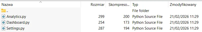 Cookiecutter generated app pages